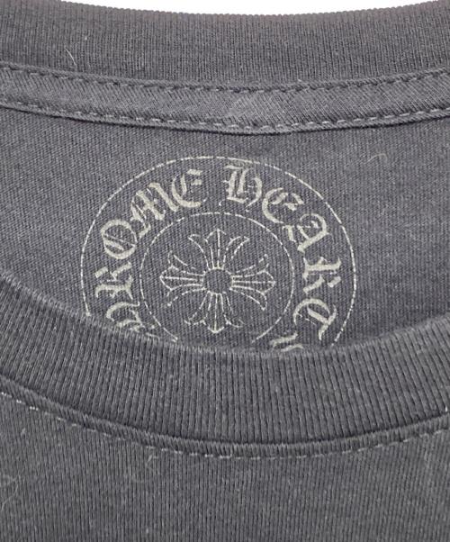 CHROME HEARTS（クロムハーツ）CHROME HEARTS (クロムハーツ) ロゴポケットTシャツ ブラック サイズ:XLの古着・服飾アイテム