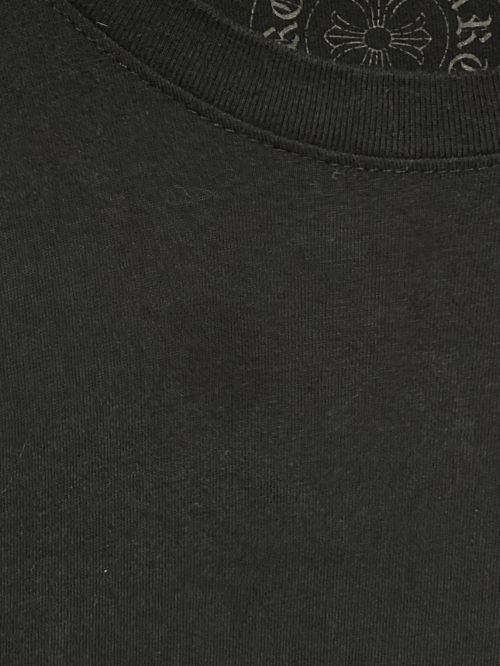 CHROME HEARTS（クロムハーツ）CHROME HEARTS (クロムハーツ) ロゴポケットTシャツ ブラック サイズ:XLの古着・服飾アイテム