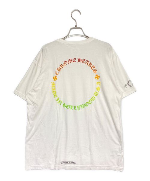 CHROME HEARTS（クロムハーツ）CHROME HEARTS (クロムハーツ) ロゴポケットTシャツ ホワイト サイズ:XLの古着・服飾アイテム