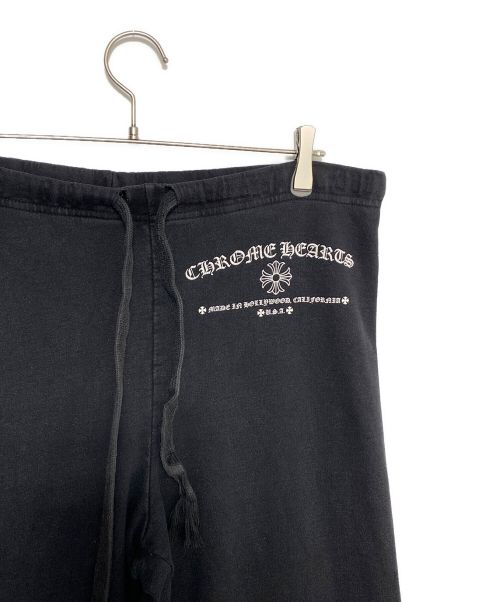 CHROME HEARTS（クロムハーツ）CHROME HEARTS (クロムハーツ) スウェットパンツ ブラック サイズ:XLの古着・服飾アイテム