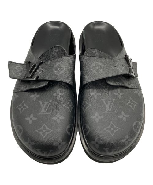 LOUIS VUITTON（ルイ ヴィトン）LOUIS VUITTON (ルイ ヴィトン) 24SS LV イージー・ライン ミュール ブラック サイズ:8の古着・服飾アイテム