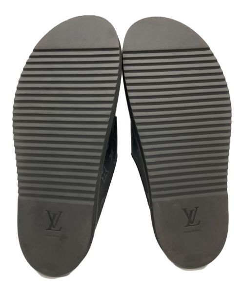 LOUIS VUITTON（ルイ ヴィトン）LOUIS VUITTON (ルイ ヴィトン) 24SS LV イージー・ライン ミュール ブラック サイズ:8の古着・服飾アイテム