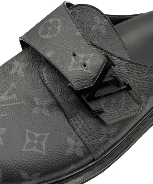 LOUIS VUITTON（ルイ ヴィトン）LOUIS VUITTON (ルイ ヴィトン) 24SS LV イージー・ライン ミュール ブラック サイズ:8の古着・服飾アイテム