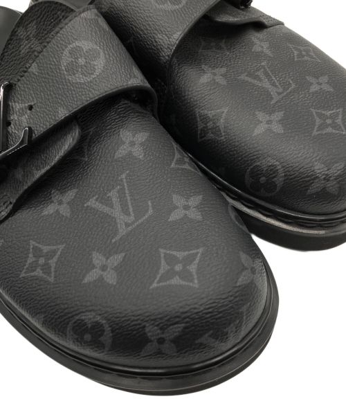 LOUIS VUITTON（ルイ ヴィトン）LOUIS VUITTON (ルイ ヴィトン) 24SS LV イージー・ライン ミュール ブラック サイズ:8の古着・服飾アイテム