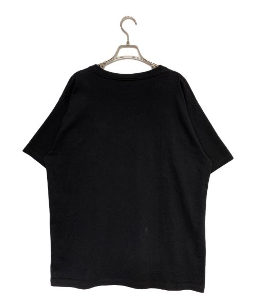 GUCCI（グッチ）GUCCI (グッチ) プリントロゴオーバーサイズTシャツ ブラック サイズ:Lの古着・服飾アイテム