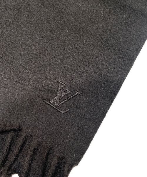 LOUIS VUITTON（ルイ ヴィトン）LOUIS VUITTON (ルイ ヴィトン) エシャルプ ジェラム ブラックの古着・服飾アイテム