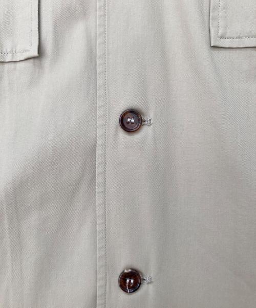 DOLCE & GABBANA（ドルチェ＆ガッバーナ）DOLCE & GABBANA (ドルチェ＆ガッバーナ) 半袖サファリシャツ ベージュ サイズ:40の古着・服飾アイテム