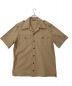 DOLCE & GABBANA（ドルチェ＆ガッバーナ）の古着「半袖サファリシャツ」｜ベージュ