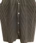 中古・古着 HOMME PLISSE ISSEY MIYAKE (オムプリッセ イッセイ ミヤケ) プリーツベスト ブラック サイズ:2：35000円