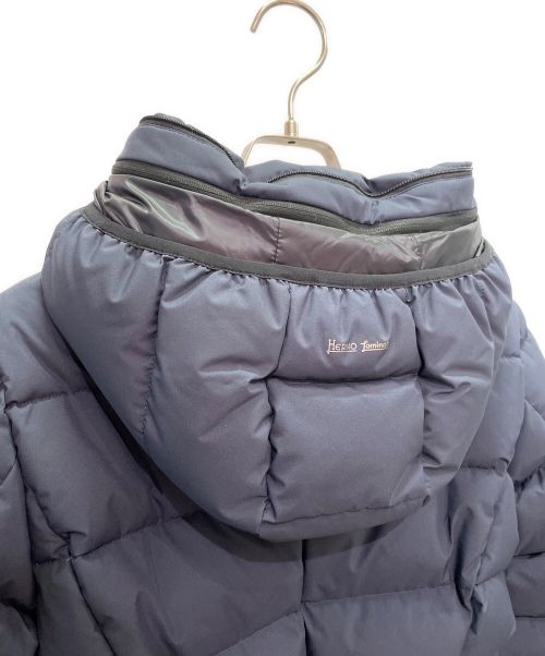 HERNO（ヘルノ）HERNO (ヘルノ) AMINAR GORE-TEX INFINIUM WINDSTOPPER/ダウンコート ネイビー サイズ:40 未使用品の古着・服飾アイテム