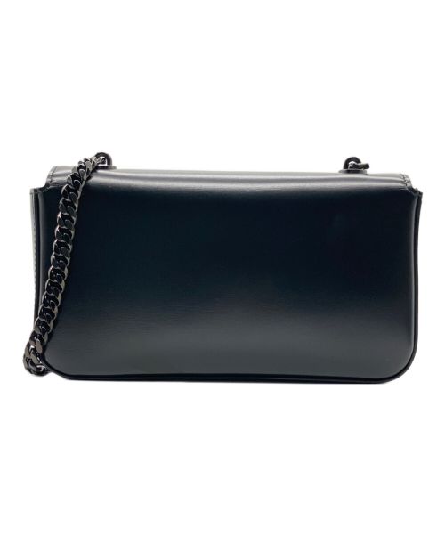 CELINE（セリーヌ）CELINE (セリーヌ) チェーン ショルダーバッグ キュイル トリオンフ  ブラックの古着・服飾アイテム