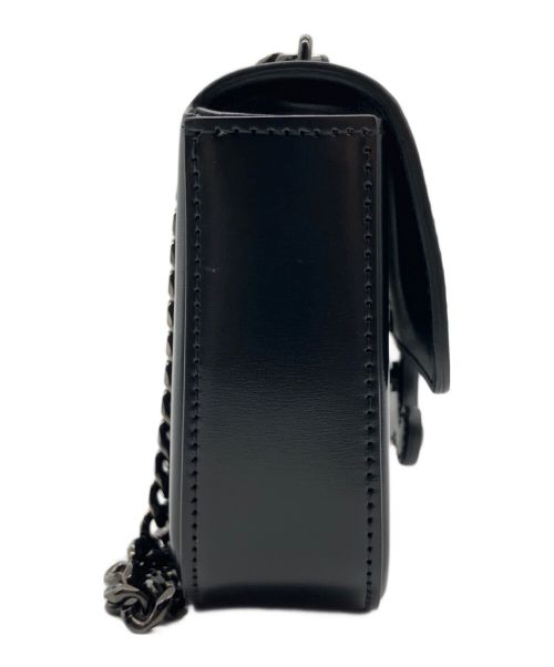CELINE（セリーヌ）CELINE (セリーヌ) チェーン ショルダーバッグ キュイル トリオンフ  ブラックの古着・服飾アイテム