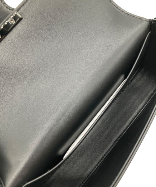 CELINE（セリーヌ）CELINE (セリーヌ) チェーン ショルダーバッグ キュイル トリオンフ  ブラックの古着・服飾アイテム