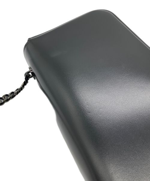 CELINE（セリーヌ）CELINE (セリーヌ) チェーン ショルダーバッグ キュイル トリオンフ  ブラックの古着・服飾アイテム