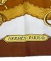 HERMES (エルメス) カレ90 ブラウン サイズ:90：30000円