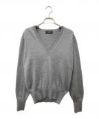 SINMEシンメ）の古着「Vネックニット S23AW-08」｜グレー