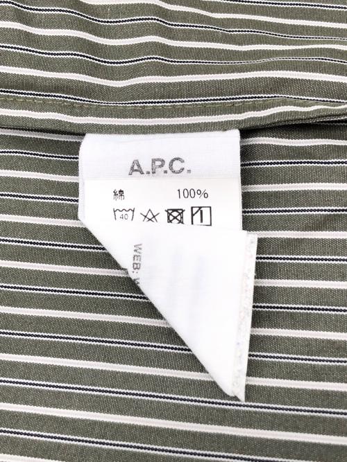A.P.C.（アーペーセー）A.P.C. (アーペーセー) SUZANNE KOLLER (スザンヌ コラー) X Suzanne Koller Aland Shirts グレー サイズ:36の古着・服飾アイテム