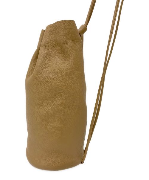 Aeta（アエタ）Aeta (アエタ) PEBBLE GRAIN LEATHER BONSAC S ベージュ サイズ:-の古着・服飾アイテム