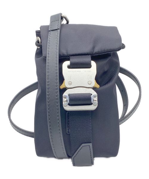 1017 ALYX 9SM（テンセブンティーン アリクス ナインエスエム）1017 ALYX 9SM (アリクス) ローラーコースターミニショルダーバッグ ブラック サイズ:-の古着・服飾アイテム