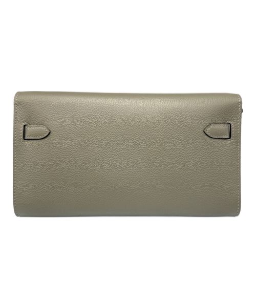 HERMES（エルメス）HERMES (エルメス) ケリートゥーゴー ロング グレー サイズ:ロングの古着・服飾アイテム