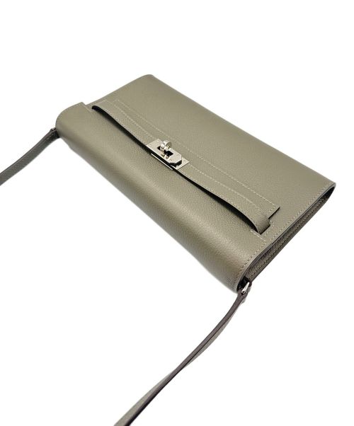 HERMES（エルメス）HERMES (エルメス) ケリートゥーゴー ロング グレー サイズ:ロングの古着・服飾アイテム