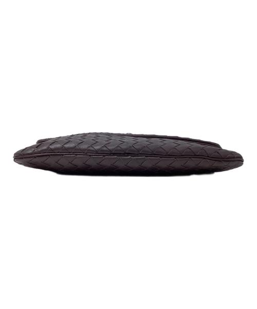 BOTTEGA VENETA（ボッテガベネタ）BOTTEGA VENETA (ボッテガベネタ) Intrecciato Shoulder Pochette（(イントレチャートショルダーポシェット） ブラウン サイズ:-の古着・服飾アイテム