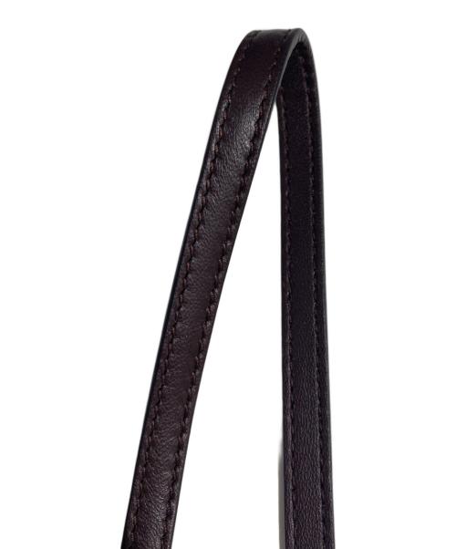 BOTTEGA VENETA（ボッテガベネタ）BOTTEGA VENETA (ボッテガベネタ) Intrecciato Shoulder Pochette（(イントレチャートショルダーポシェット） ブラウン サイズ:-の古着・服飾アイテム