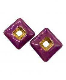 MARNI（マルニ）の古着「イヤリング」｜パープル