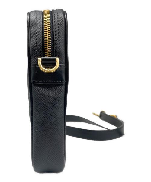 TOM FORD（トムフォード）TOM FORD (トムフォード) レザーショルダーバッグ/ショルダーポーチ ブラックの古着・服飾アイテム