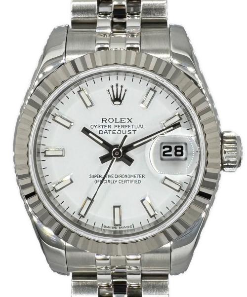 ROLEX（ロレックス）ROLEX (ロレックス) デイトジャスト26 Ref.179174 ホワイト文字盤 サイズ:26mmの古着・服飾アイテム