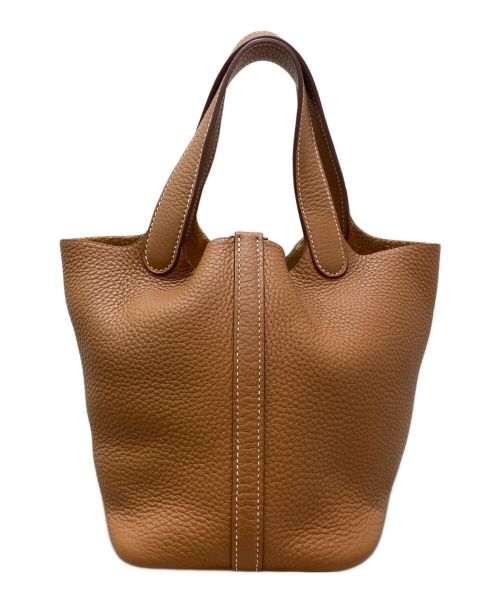 HERMES（エルメス）HERMES (エルメス) ピコタンPM ゴールド サイズ:PMの古着・服飾アイテム
