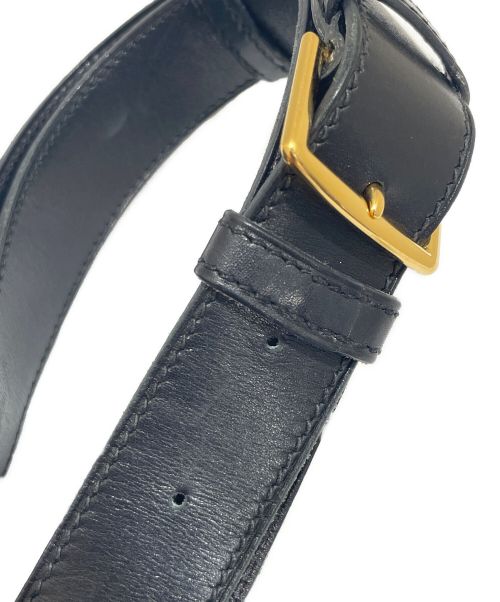 HERMES（エルメス）HERMES (エルメス) ソーケリー22 ブラック サイズ:22の古着・服飾アイテム
