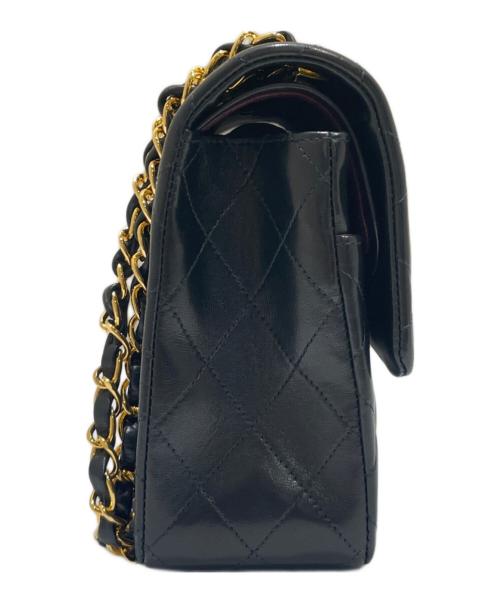 CHANEL（シャネル）CHANEL (シャネル) マトラッセ25 ブラック×ゴールド サイズ:25の古着・服飾アイテム
