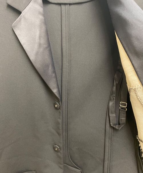Maison Margiela（メゾンマルジェラ）Maison Margiela (メゾンマルジェラ) tuxedo jacket (タキシードジャケット) ブラック サイズ:42の古着・服飾アイテム
