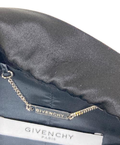GIVENCHY（ジバンシィ）GIVENCHY (ジバンシィ) タキシードテーラードジャケット ブラック サイズ:38の古着・服飾アイテム
