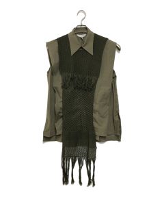 中古・古着通販】avec deuxclefs (アヴェクデュクレ) ノースリーブ 