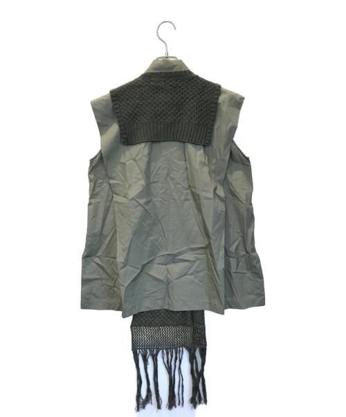 THE KEIJI（ザ・ケイジ）THE KEIJI (ザ・ケイジ) ノースリーブシャツ オリーブ 未使用品の古着・服飾アイテム