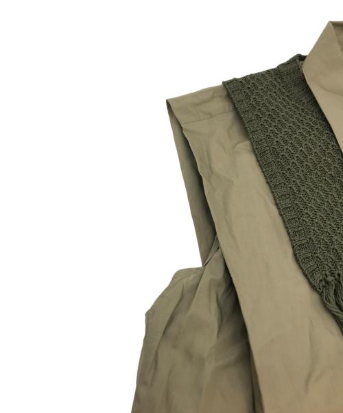 THE KEIJI（ザ・ケイジ）THE KEIJI (ザ・ケイジ) ノースリーブシャツ オリーブ 未使用品の古着・服飾アイテム