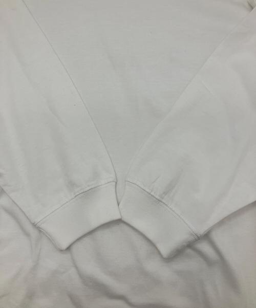 UNTRACE（アントレース）UNTRACE (アントレース) 長袖カットソー ホワイト サイズ:Lの古着・服飾アイテム