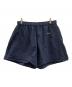UNTRACE（アントレース）の古着「UNTRACE　ショートパンツ」｜ネイビー