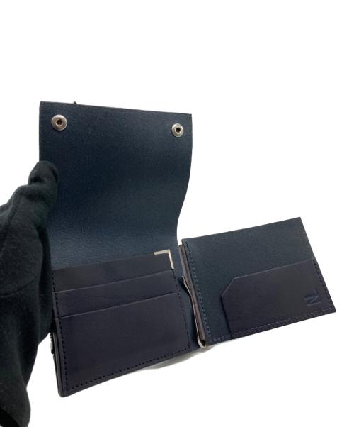 NL（ニール）NL (ニール) Money Clip Wallet ネイビーの古着・服飾アイテム