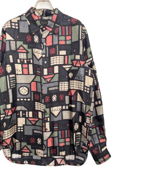 BANANATIME（バナナタイム）BANANATIME (バナナタイム) 長袖シャツ ネイビー サイズ:Mの古着・服飾アイテム