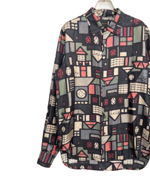 BANANATIME（バナナタイム）BANANATIME (バナナタイム) 長袖シャツ ネイビー サイズ:Mの古着・服飾アイテム