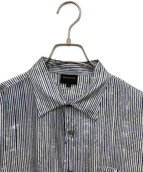 BANANATIME（バナナタイム）BANANATIME (バナナタイム) 長袖シャツ ホワイト サイズ:Sの古着・服飾アイテム