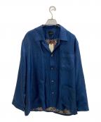 BANANATIMEバナナタイム）の古着「長袖シャツ」｜ネイビー