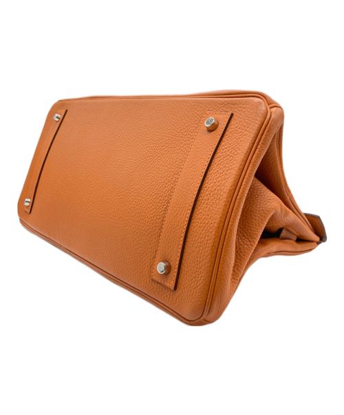 HERMES（エルメス）HERMES (エルメス) ハンドバッグ オレンジの古着・服飾アイテム