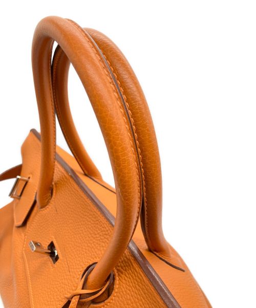 HERMES（エルメス）HERMES (エルメス) ハンドバッグ オレンジの古着・服飾アイテム