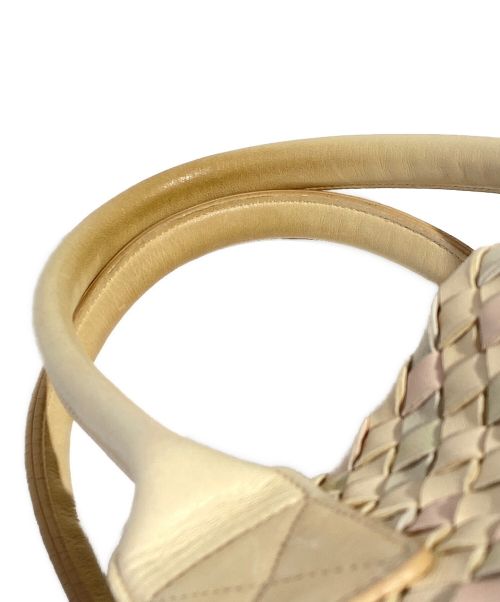BOTTEGA VENETA（ボッテガベネタ）BOTTEGA VENETA (ボッテガベネタ) カバPM クリーム サイズ:PMの古着・服飾アイテム
