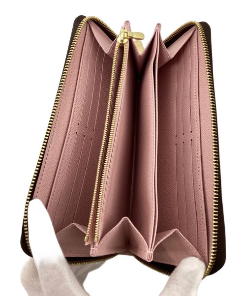 LOUIS VUITTON（ルイ ヴィトン）LOUIS VUITTON (ルイ ヴィトン) ダミエ/ジッピーウォレット ローズ・バレリーヌの古着・服飾アイテム