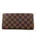 LOUIS VUITTON (ルイ ヴィトン) ダミエ/ジッピーウォレット ローズ・バレリーヌ：60000円